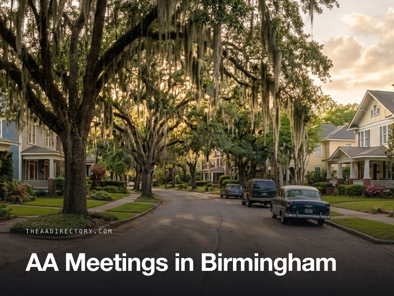 AA meetings in Birmingham, Alabama
