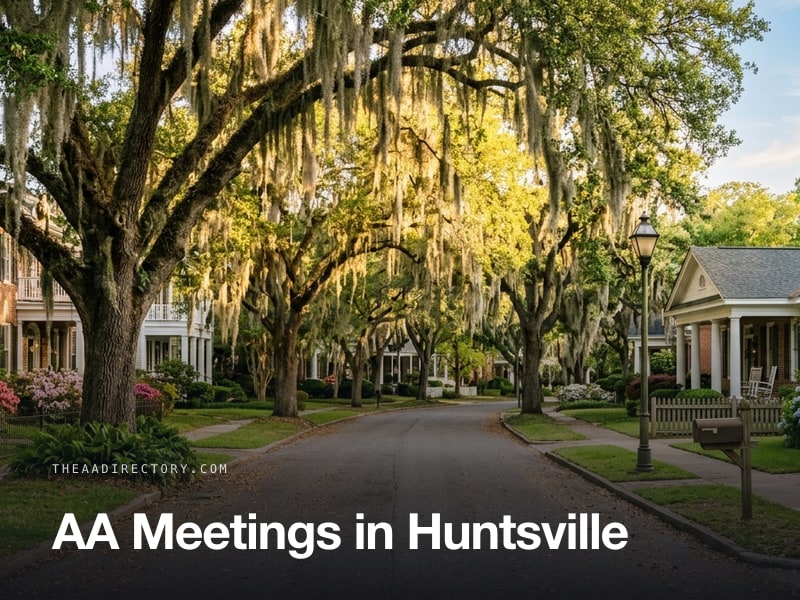 AA meetings in Huntsville, Alabama