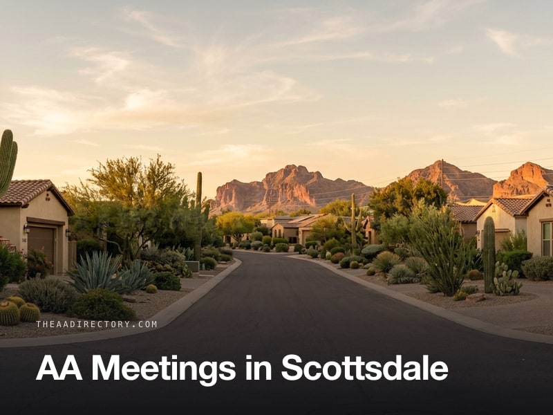 AA meetings in Scottsdale, Arizona