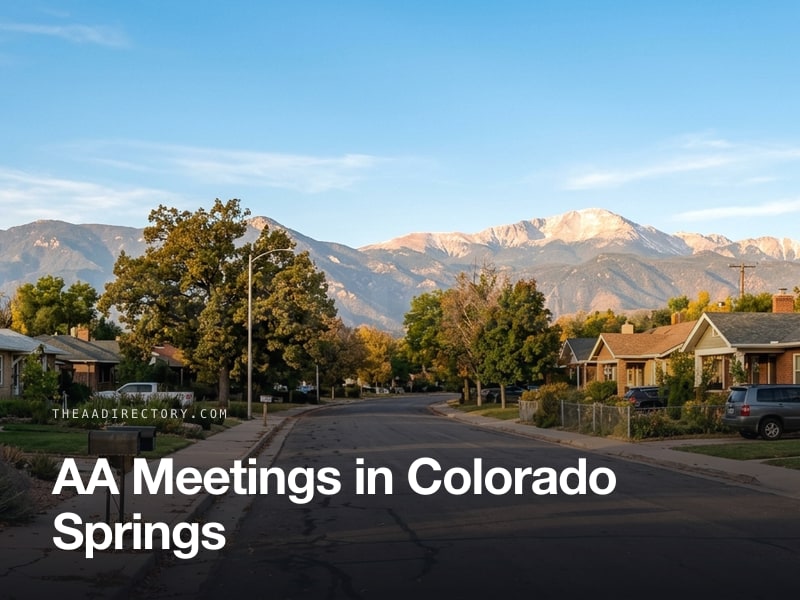 AA meetings in Colorado Springs, Colorado