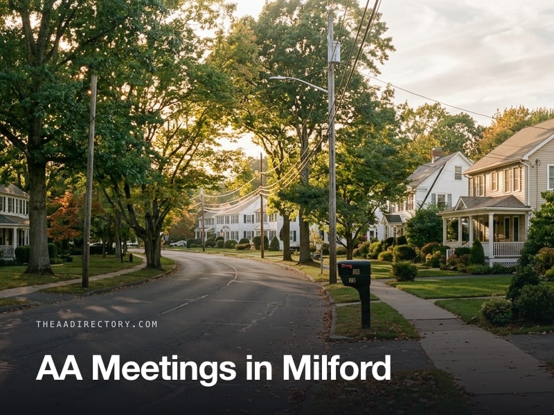 AA meetings in Milford, Connecticut