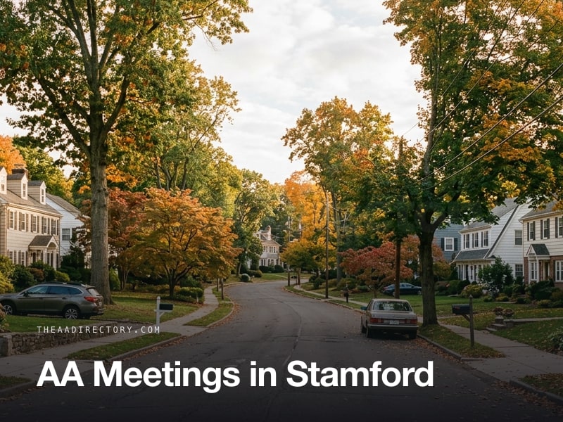 AA meetings in Stamford, Connecticut