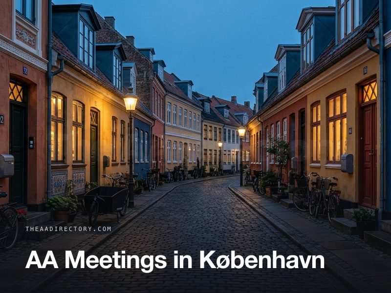 AA meetings in København, Denmark