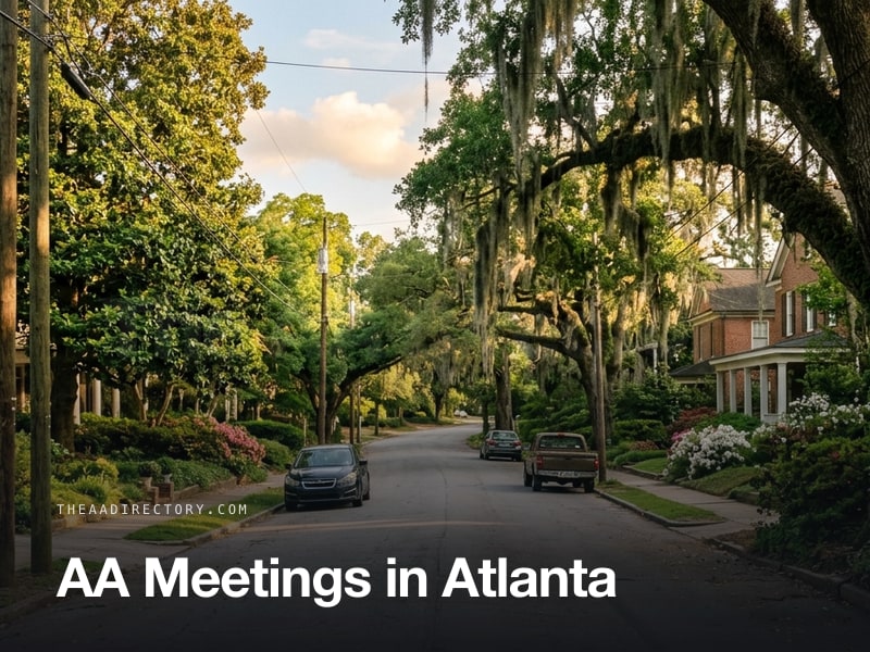 AA meetings in Atlanta, Georgia