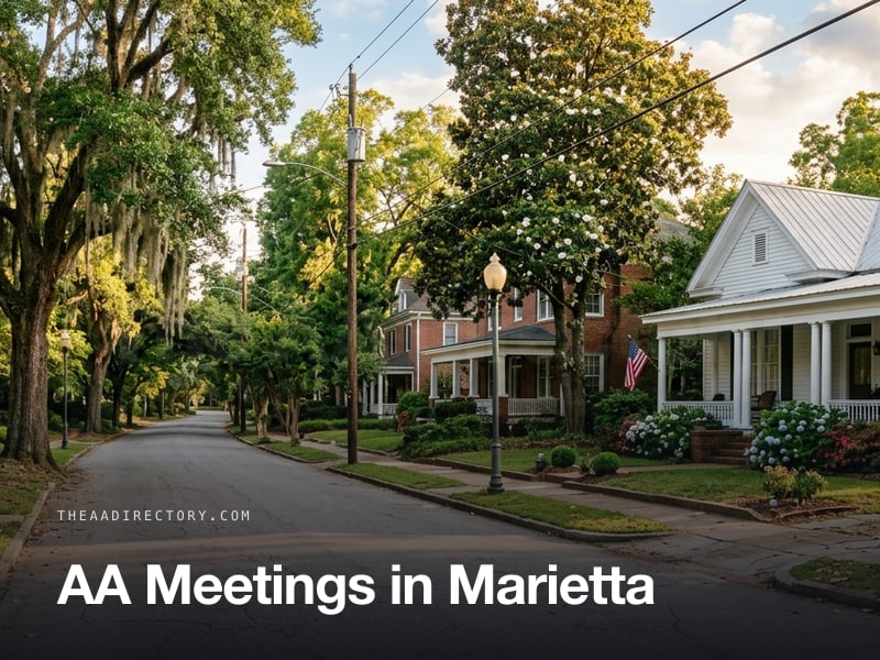 AA meetings in Marietta, Georgia