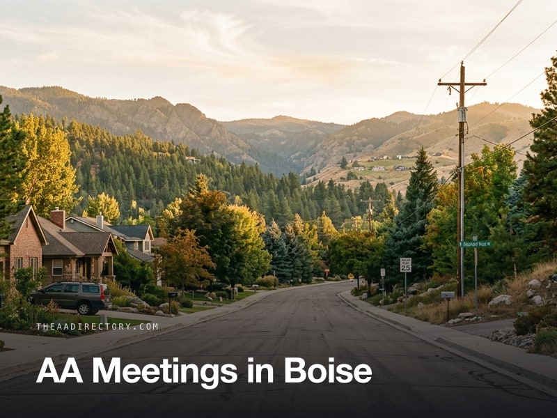 AA meetings in Boise, Idaho