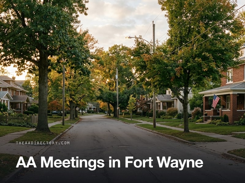 AA meetings in Fort Wayne, Indiana
