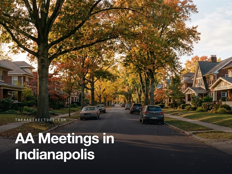 AA meetings in Indianapolis, Indiana