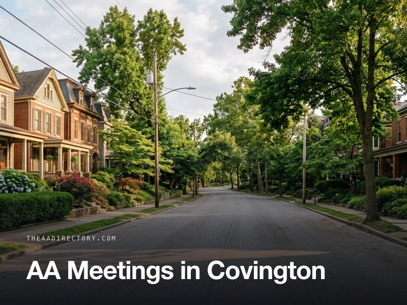 AA meetings in Covington, Kentucky