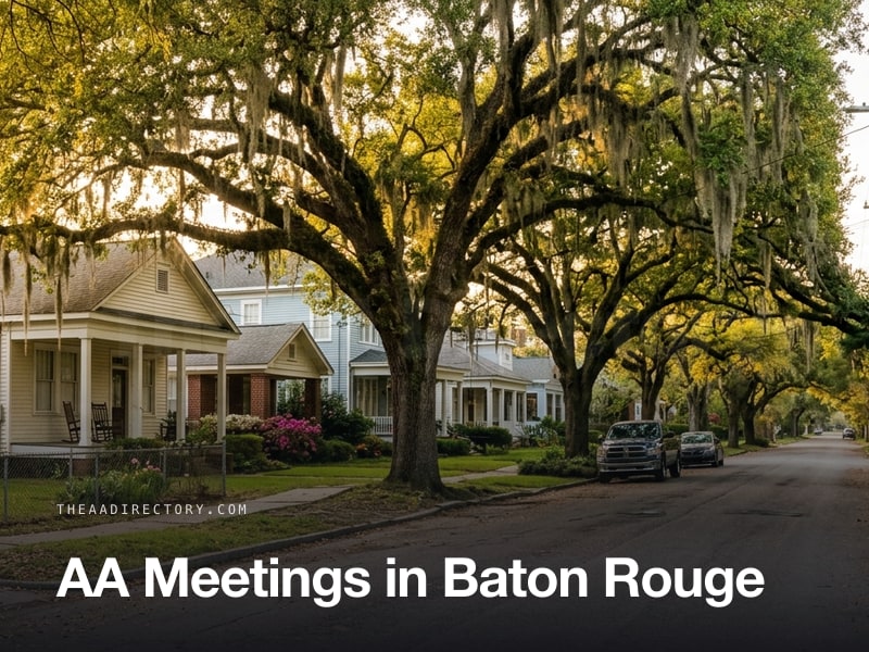 AA meetings in Baton Rouge, Louisiana