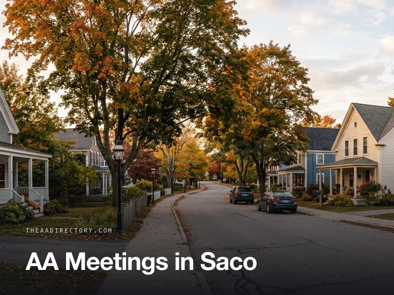 AA meetings in Saco, Maine