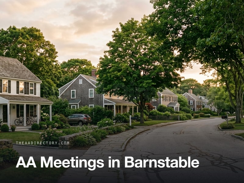 AA meetings in Barnstable, Massachusetts