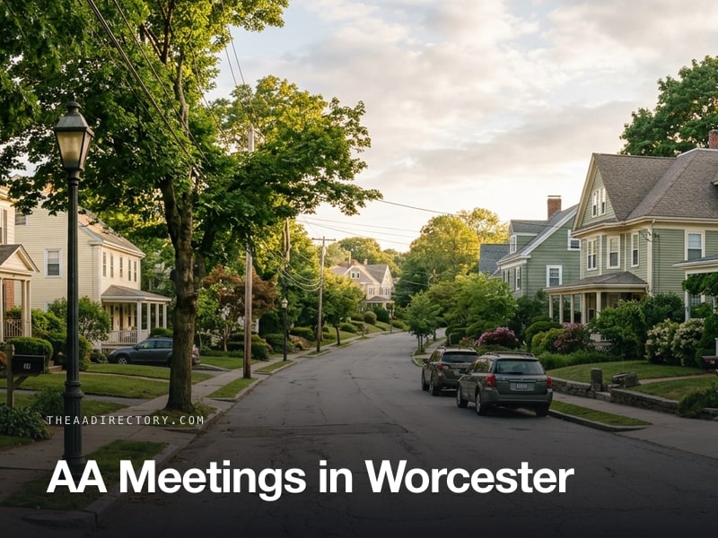 AA meetings in Worcester, Massachusetts