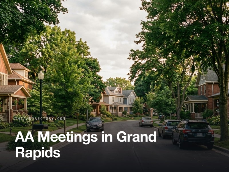 AA meetings in Grand Rapids, Michigan