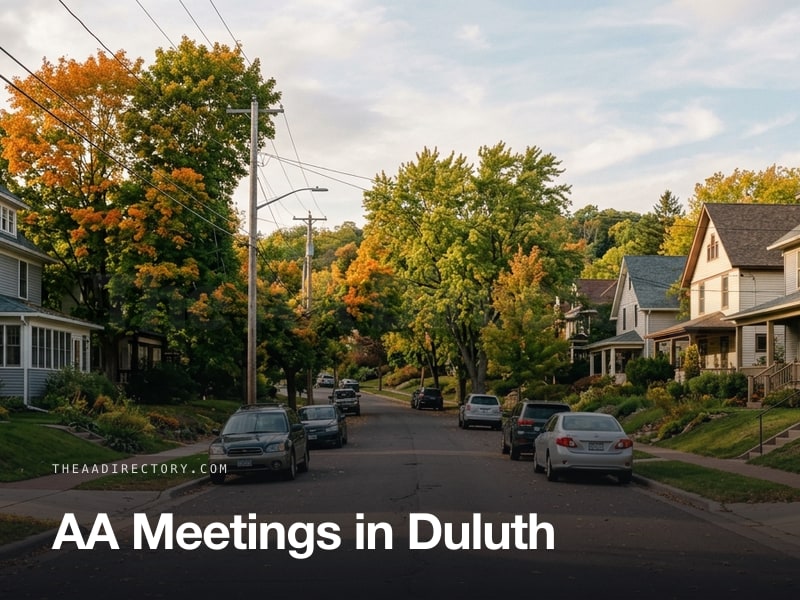 AA meetings in Duluth, Minnesota