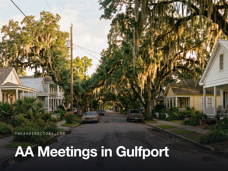 AA meetings in Gulfport, Mississippi