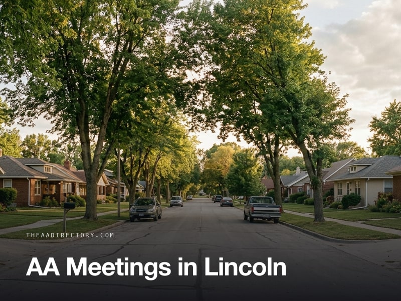 AA meetings in Lincoln, Nebraska