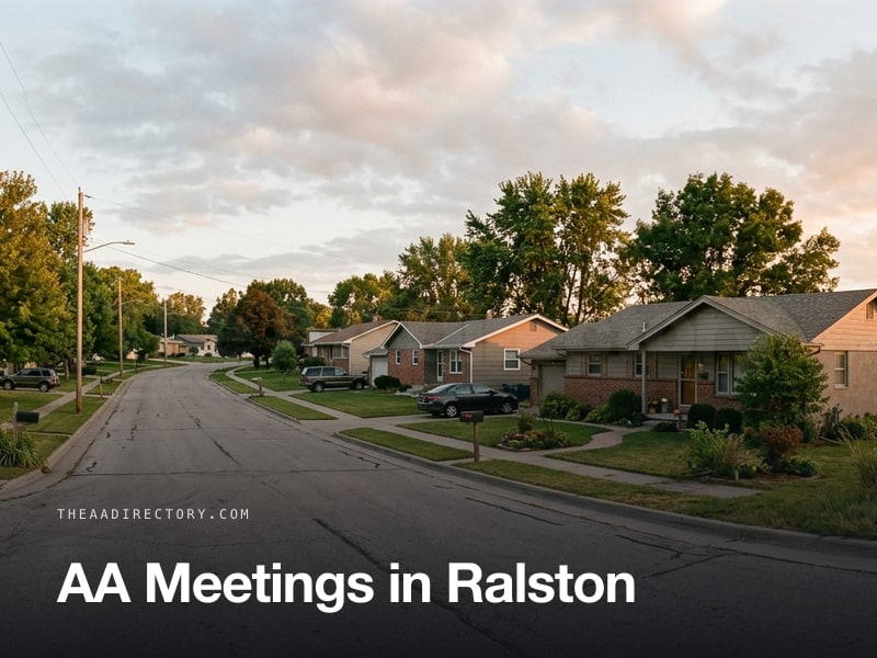 AA meetings in Ralston, Nebraska
