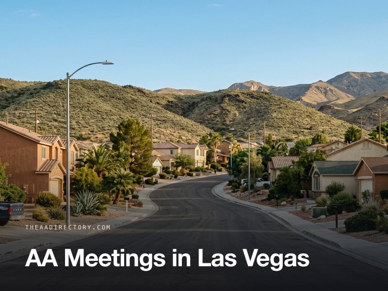 AA meetings in Las Vegas, Nevada