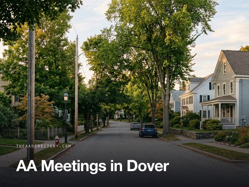 AA meetings in Dover, New Hampshire