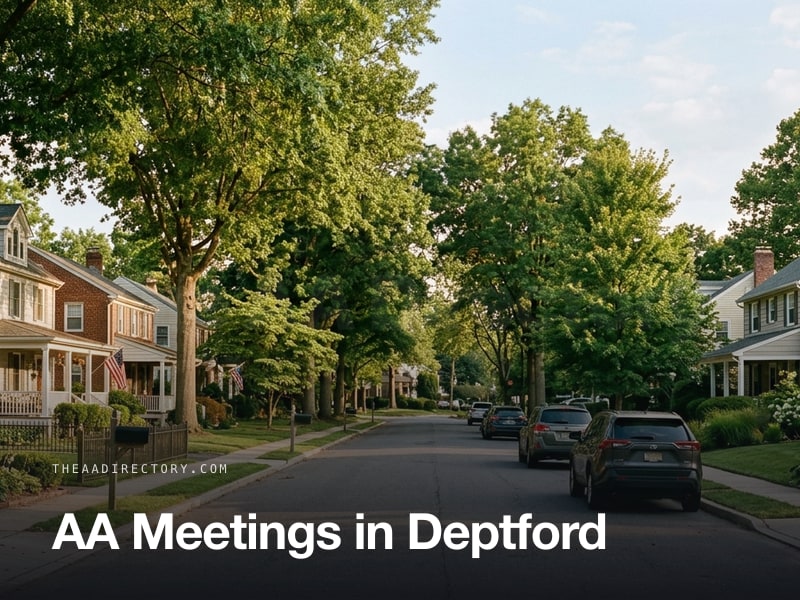 AA meetings in Deptford, New Jersey
