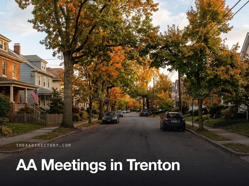 AA meetings in Trenton, New Jersey