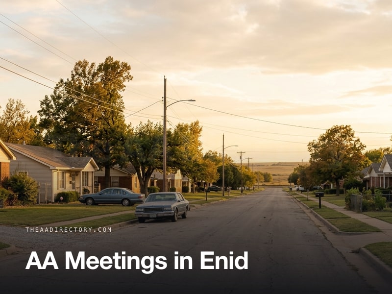 AA meetings in Enid, Oklahoma