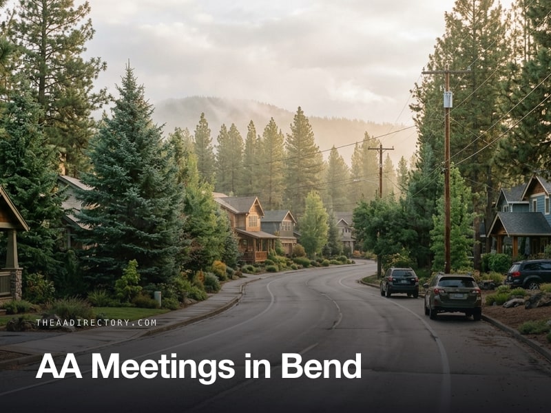AA meetings in Bend, Oregon