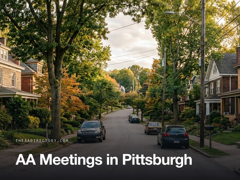AA meetings in Pittsburgh, Pennsylvania