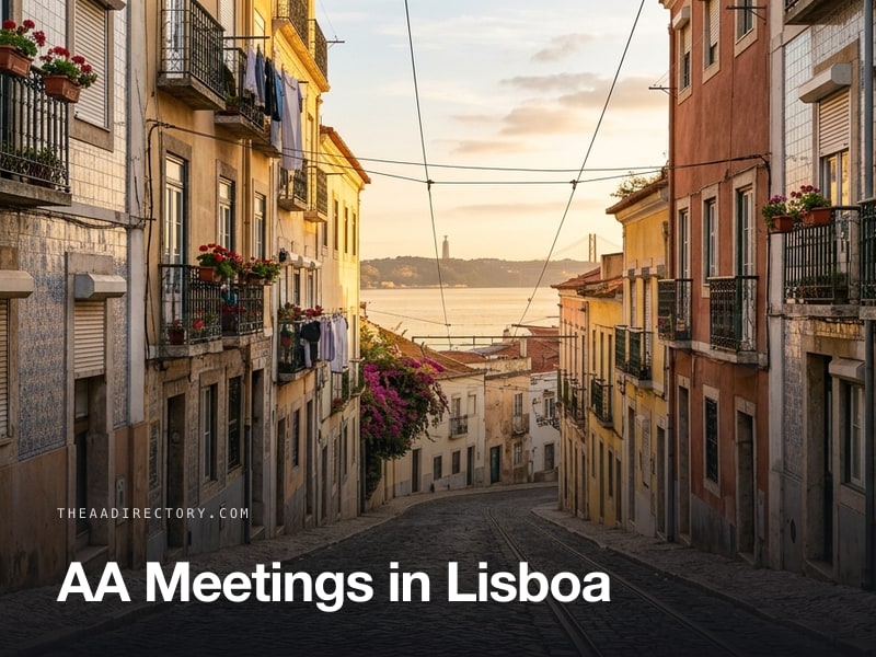 AA meetings in Lisboa, Portugal
