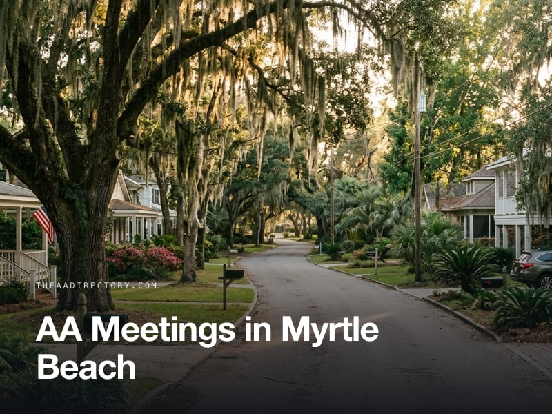 AA meetings in Myrtle Beach, South Carolina