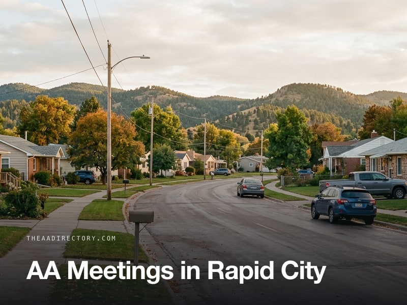 AA meetings in Rapid City, South Dakota