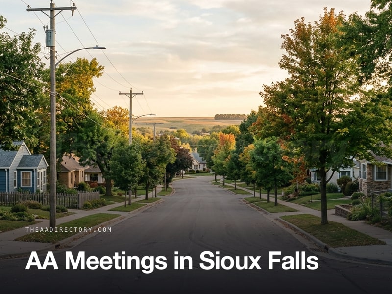 AA meetings in Sioux Falls, South Dakota