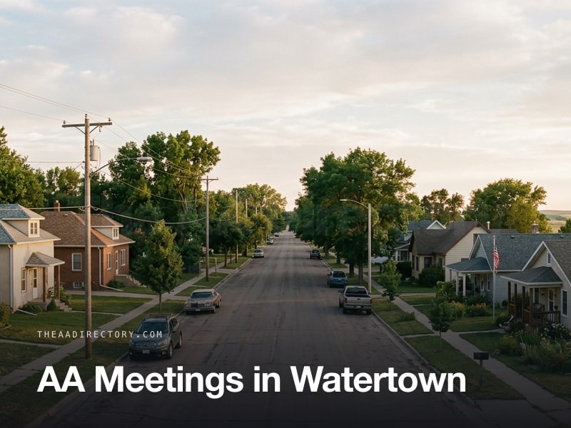 AA meetings in Watertown, South Dakota