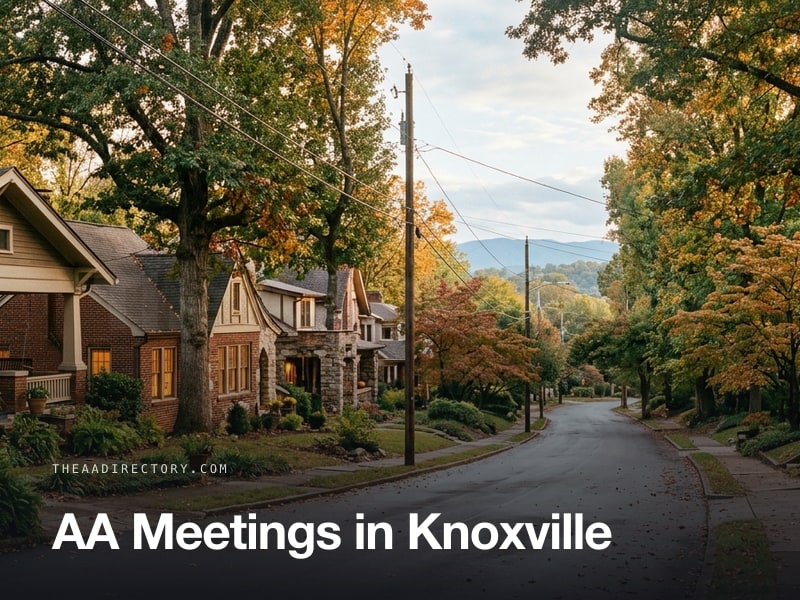 AA meetings in Knoxville, Tennessee