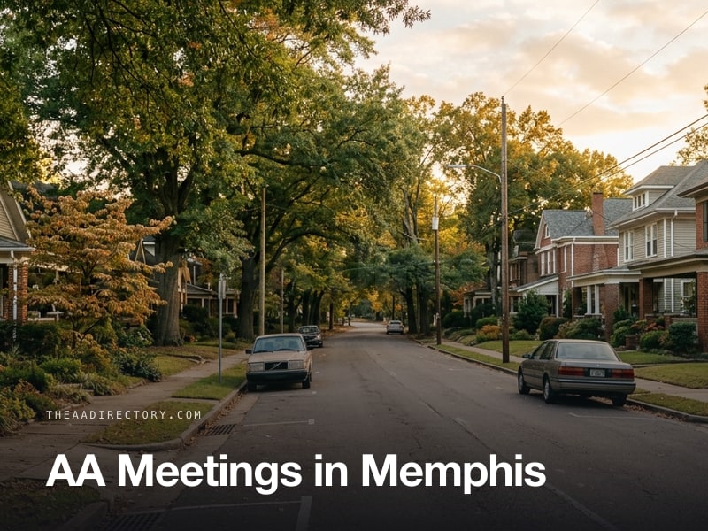 AA meetings in Memphis, Tennessee