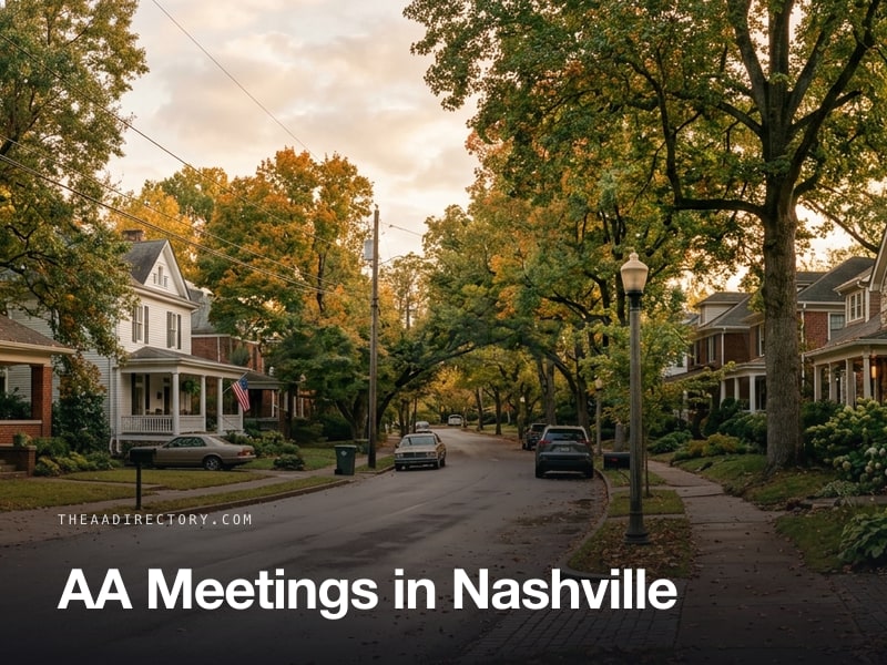 AA meetings in Nashville, Tennessee