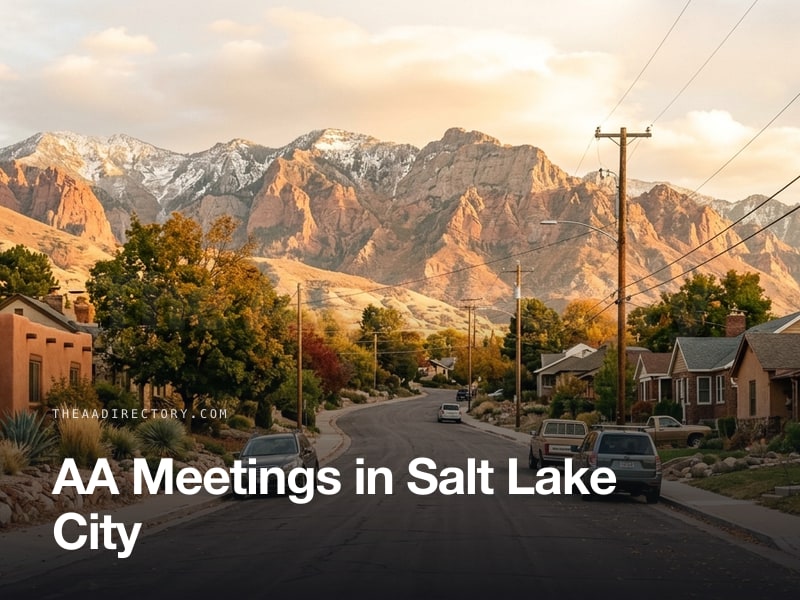 AA meetings in Salt Lake City, Utah