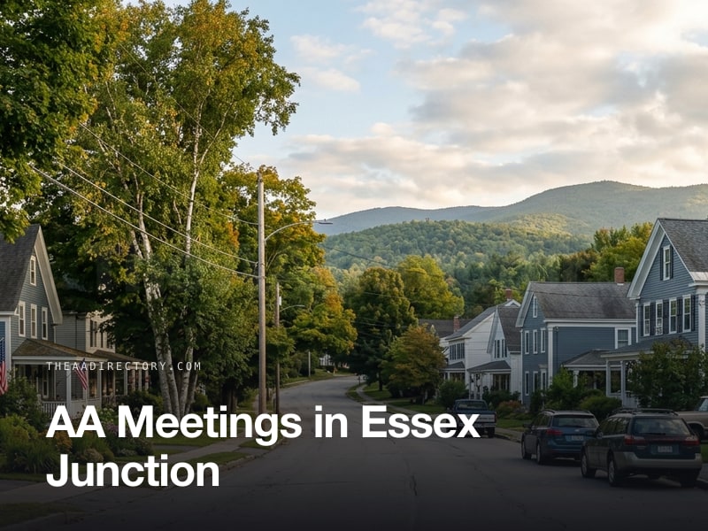 AA meetings in Essex Junction, Vermont