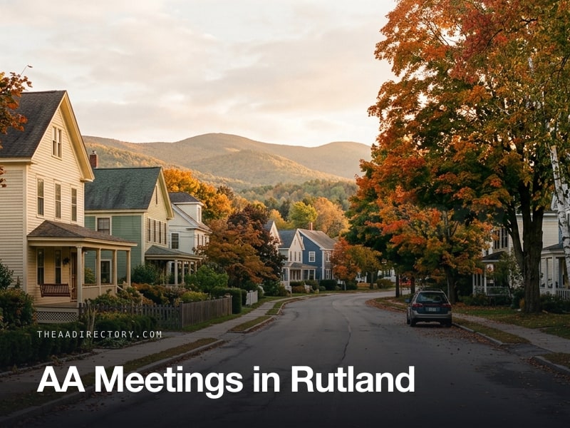 AA meetings in Rutland, Vermont