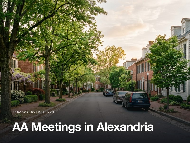 AA meetings in Alexandria, Virginia