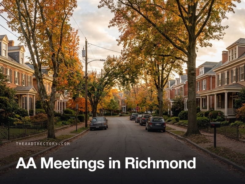 AA meetings in Richmond, Virginia