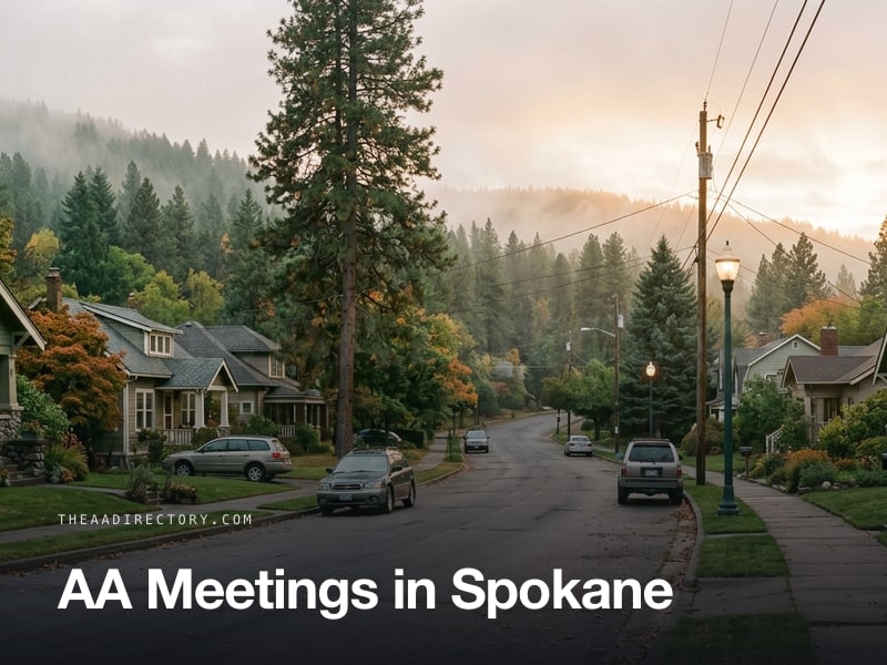AA meetings in Spokane, Washington