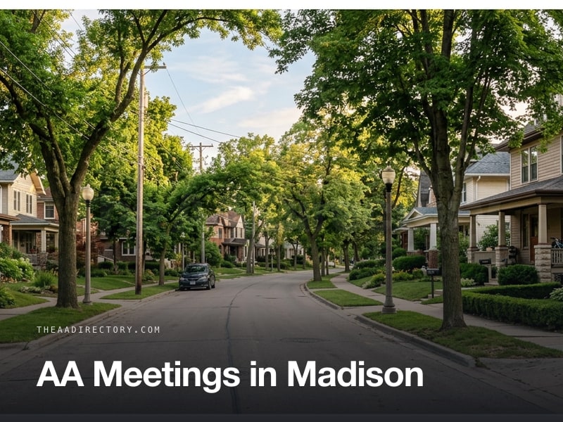 AA meetings in Madison, Wisconsin