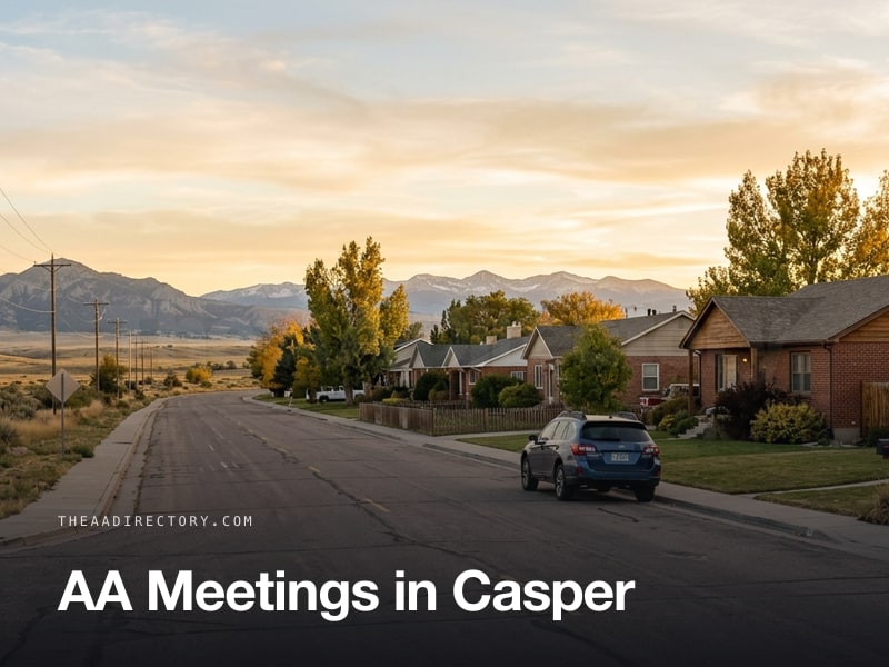AA meetings in Casper, Wyoming
