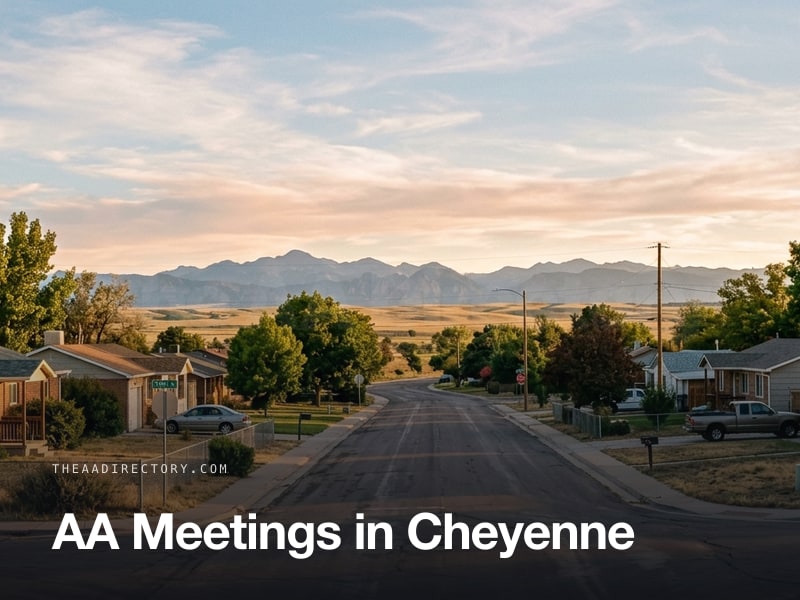 AA meetings in Cheyenne, Wyoming