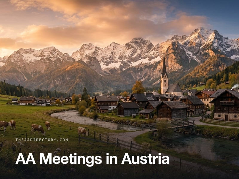 AA meetings across Austria