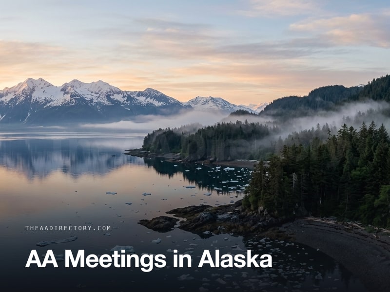 AA meetings across Alaska