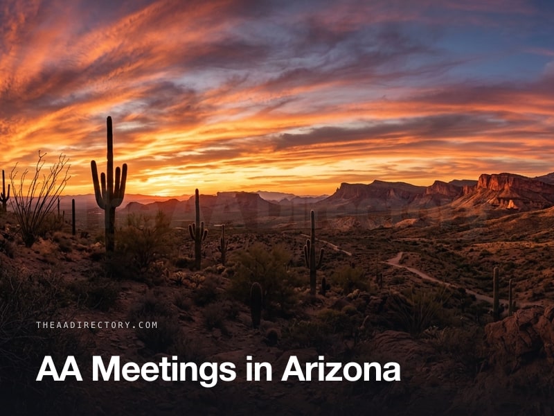 AA meetings across Arizona