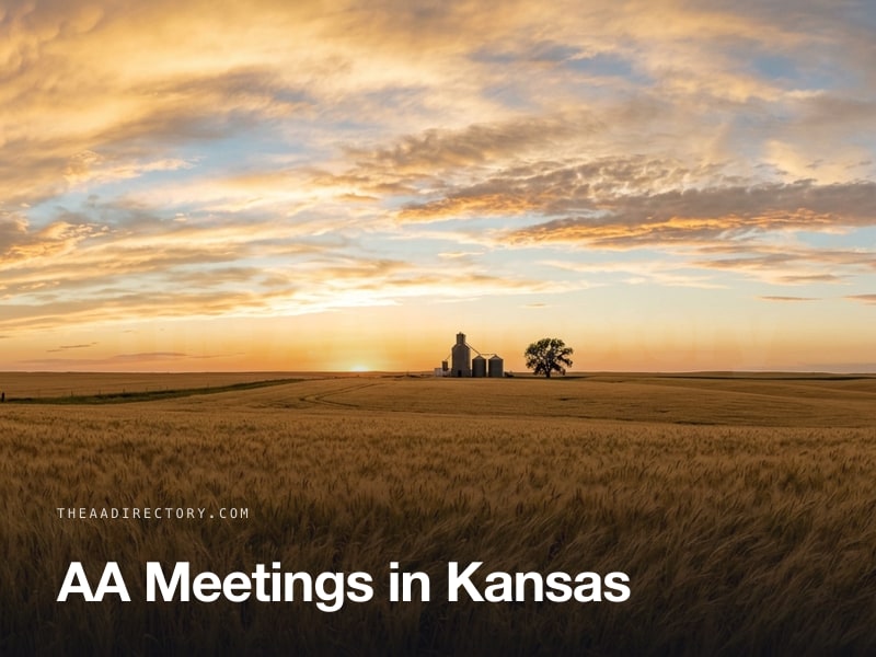 AA meetings across Kansas